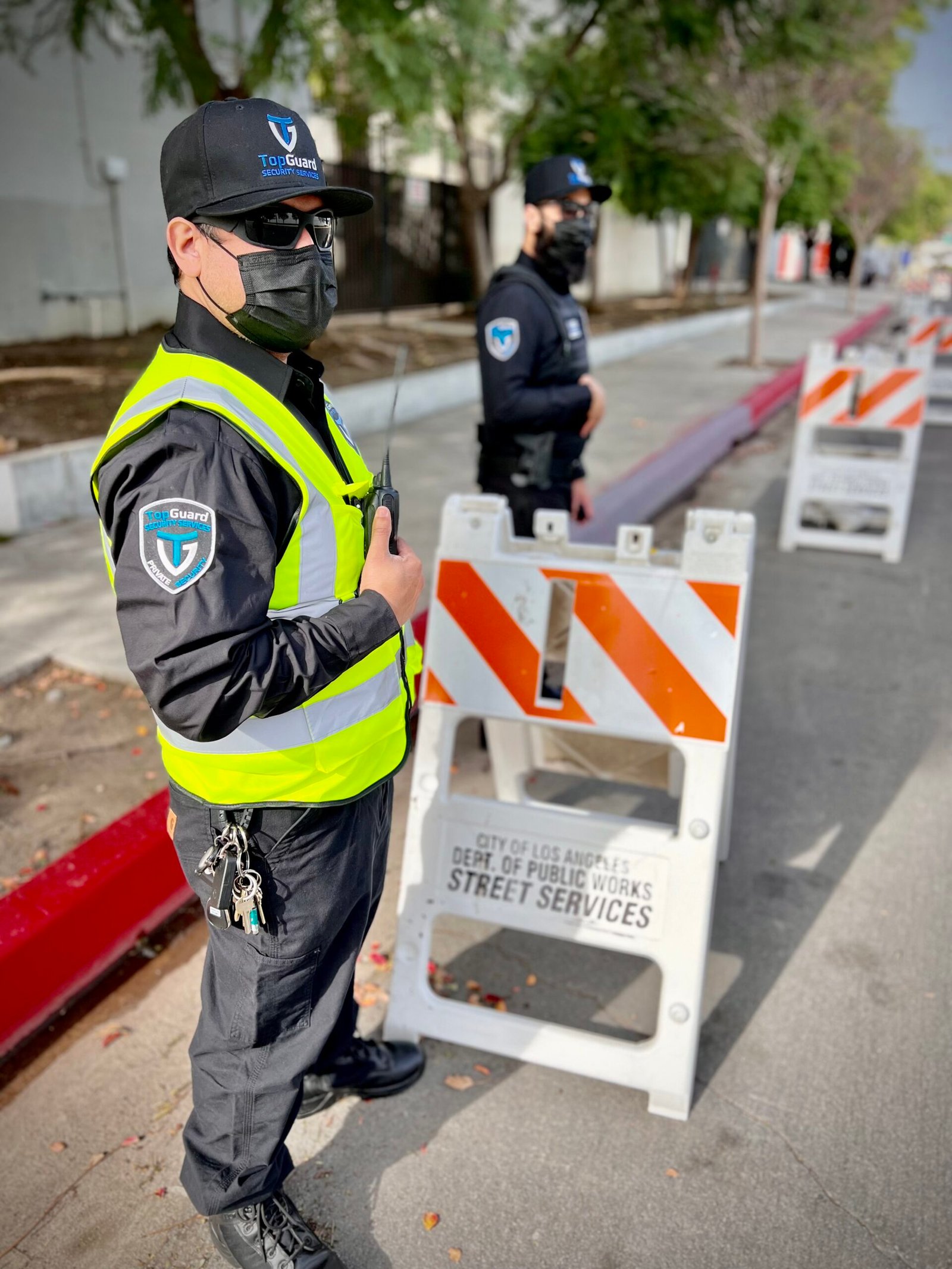 Construction site security and Security Guard Services in Los Angeles, Oxnard, Ventura, Simi Valley, Santa Clarita, Palmdale, San Fernando Valley, and San Bernardino